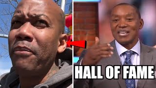 Stephon Marbury Gets Emotional After isiah Thomas Says He Belongs in Hall of Fame [upl. by Ahselak]