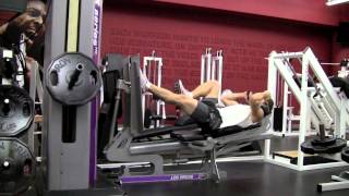 AGATON Eccentric Leg Press  1 Leg [upl. by Yrekaz]