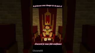 La princesse veux changer de vie part 18👸 roblox [upl. by Apgar]