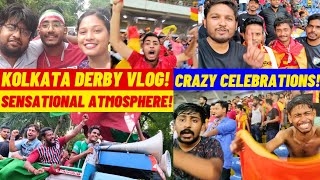 East Bengal vs Mohunbagan Derby Vlog 🤩 World Class Goal 🔥 Electrifying Atmosphere ⚡️ [upl. by Ennazor906]