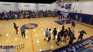 Nashville Christian High School vs John Overton Mens Varsity Basketball [upl. by Pallaton]