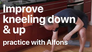 Kneeling down and standing up  Feldenkrais With Alfons [upl. by Gustafsson]