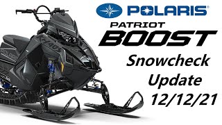 Polaris Matryx RMK and BOOST Snowcheck Update  March Deliveries [upl. by Lednyk]