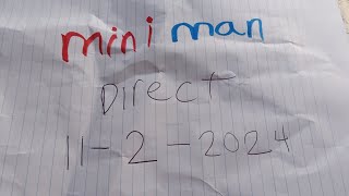 Mini Man Direct 1122024 [upl. by Oicul37]