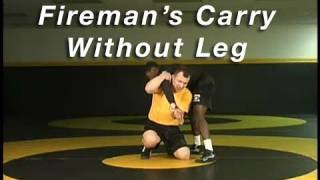 2 on 1 to No Leg Firemans Carry  Cary Kolat Wrestling Moves [upl. by Elyssa]