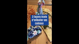 Tuto  emballage cadeau Furoshiki [upl. by Nomor466]