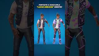 Juice Wrld quotLucid Dreamsquot Emote in Fortnite shorts fortnite [upl. by Aiello]