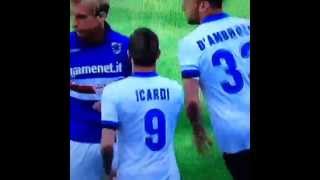 Maxi López le negó el saludo a Mauro Icardi [upl. by Dajma]