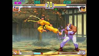 Street Fighter III  Bachachi 🇺🇸 D Rank VS paracusis 🇺🇸 D Rank [upl. by Anoet601]