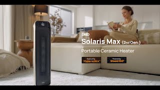 DREO  No1 Heater Brand in the US  Solaris Max 2nd Gen Space Heater [upl. by Nosnor]