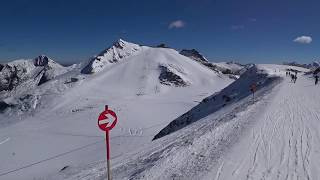 Hintertuxer Gletscher Piste 11a ab Bergstation Lärmstange 2 [upl. by Derrek]