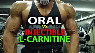 ORAL VS INJECTABLE LCARNITINE [upl. by Aivatnuahs]