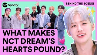 NCT DREAM’s heart pounded the most for what 💗 ㅣBehind the Scenes [upl. by Magill73]