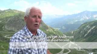 PostAutoFahrt über den Gotthard mit Kari und Heinz [upl. by Bremser737]