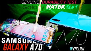 Samsung Galaxy A70 Waterproof Test 🌡️ TYPICAL 🧜🏾‍♀️  Vs Galaxy A50 [upl. by Ecnarrat]