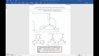 Dual Voltage 3 Phase 9 Lead Wye Motor Connections 1 [upl. by Drexler]