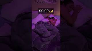 Time lapse of couples cuddling while sleeping at night 🥰 couple sleeping [upl. by Katzman]