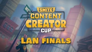 SMITE Content Creator Cup LAN Finals  Team Ruedy vs Team iDavy [upl. by Tinya595]