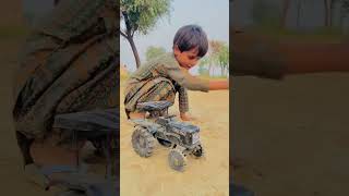 Oye o tractor chale Ghurrr 🚜😱 trending youtubeshorts viralshorts minitractor popular [upl. by Vitkun]