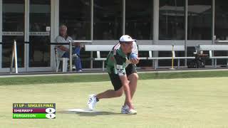 2017 NSW Bowls Championship Singles Final Sherriff V Ferguson [upl. by Zoldi484]