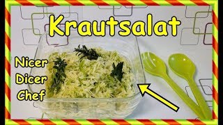 KRAUTSALAT Nicer Dicer Chef KOCHBUCH von SoFie Haushalt UnPerfekt [upl. by Cain]