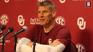 HOOPS MBB Porter Moser previews Sooners season opener vs Lindenwood [upl. by Mauve]