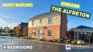 BARRATT Homes The ALFRETON a lovely 4 Bedroom detached home at Hollygate Green • Cotgrave [upl. by Honorine]