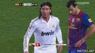 5 Red Cards vs One Club  Sergio Ramos [upl. by Gaskill]