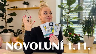 NOVOLUNÍ VE ŠTÍRU 111  VÝKLAD KARET  TAROT [upl. by Ateekan]