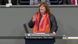 Pia Zimmermann DIE LINKE Heimkosten explodieren [upl. by Odrarebe]