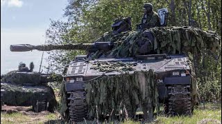 Estonian CV9035 EE Infantry Fighting Vehicle  Live Firing Exercises Full Video [upl. by Jozef]