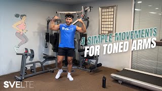 4 Simple Movements for Toned Arms [upl. by Semele218]