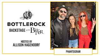 BottleRock Backstage with Phantogram [upl. by Berte]