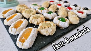 Biscotti pasta di mandorle I Ricetta facilissima [upl. by Maurreen]