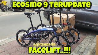 Sepeda Lipat Element Ecosmo 9 Terbaru [upl. by Anitac]