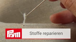 Stoffe reparieren mit der Prym Fadenfee  Prym Zubehör [upl. by Yarled]