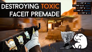 DESTROYING 3000 ELO TRASHTALKERS ON FACEIT ft FURIOUSSS [upl. by Pirbhai]