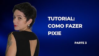 Tutorial Fazer um corte PIXIE COM RENATO FUZZ [upl. by Aikaj]