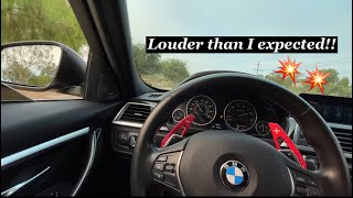 MAXING OUT The Burble Settings In The 340i MUST WATCH [upl. by Declan960]