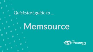 How to use Memsource now Phrase for beginners – Quickstart guide to Memsource CAT tool [upl. by Enajaras]