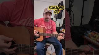 Runaround Sue Guitar Lesson shorts guitar doowop [upl. by Kissner]