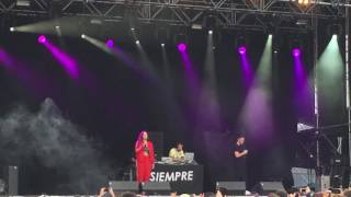 C TANGANA feat Rosalía  Antes de morirme  Bilbao BBK Live 2016 [upl. by Bridge68]