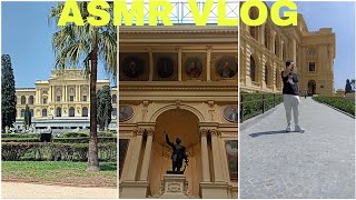 ASMR VLOG  MUSEU DO IPIRANGA [upl. by Nwahsor]