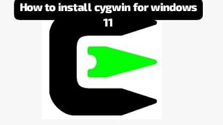 How to install Cygwin for windows 11  Cygwin installation process in English [upl. by Keller]