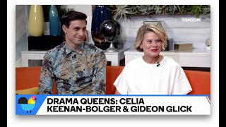 Celia KeenanBolger amp Gideon Glick Talk Tony Awards [upl. by Rosemare]