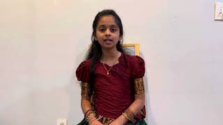 Sumanasa Vandita Sundari Madhavi  Ashta Lakshmi Stotram  PlayingKidsSlusha [upl. by Tigdirb]