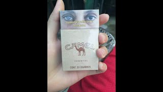 Probando unos cigarritos camel essential ¿mejor que marlboro rojo [upl. by Dnarb]