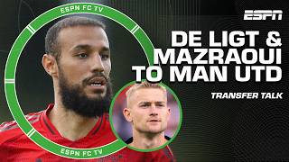 De Ligt amp Mazraoui set to join Manchester United 👀 REALLY REALLY ODD  Gab Marcotti  ESPN FC [upl. by Alled]