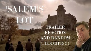 SALEMS LOT TRAILER  REACTION AND FIRST THOUGHTS [upl. by Osmond464]