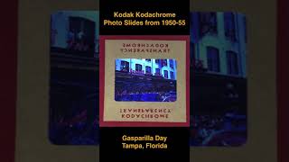 Yesterdays Memories 24  Kodak Kodachrome Slides from 1950 to 1955 Gasparilla Day Tampa Florida [upl. by Ityak]